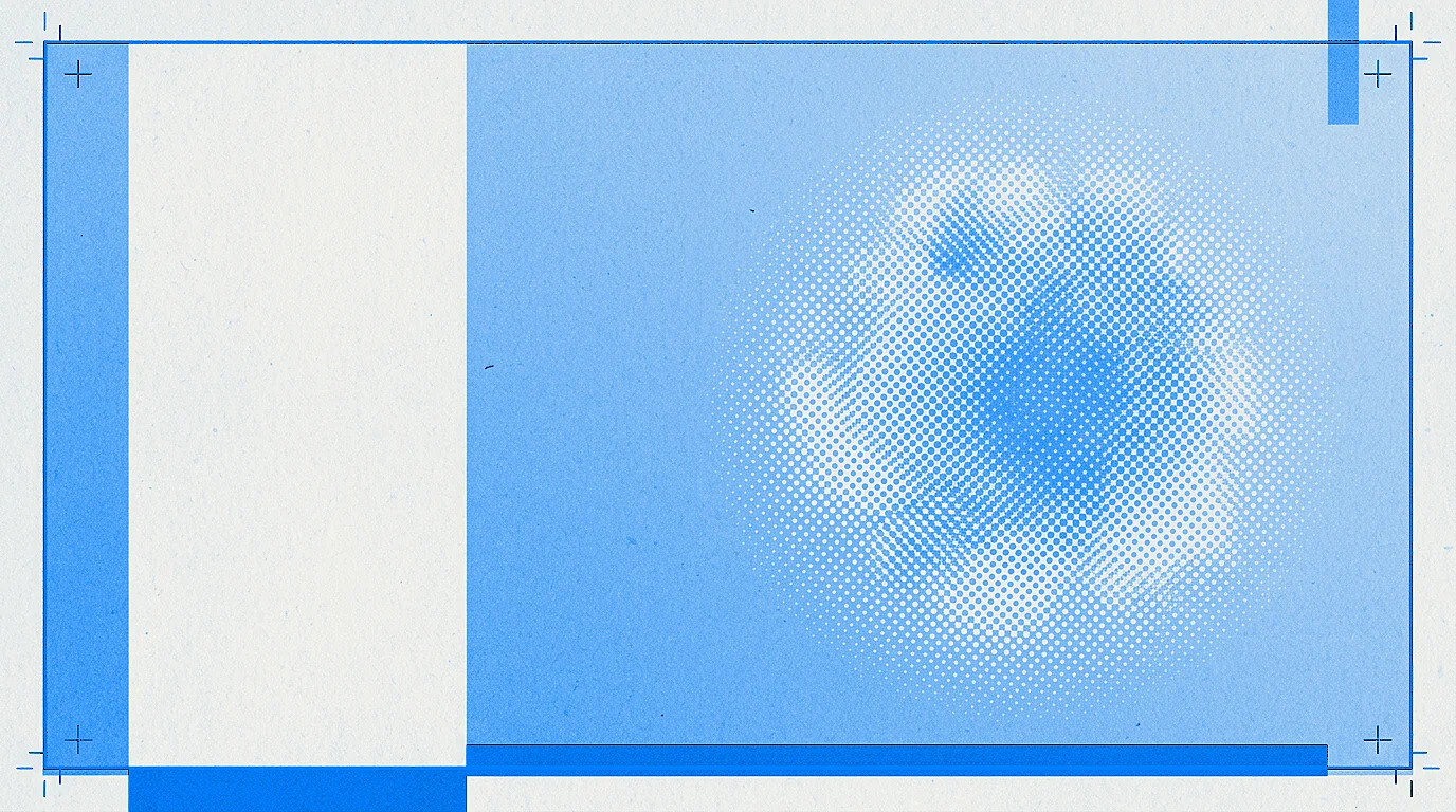 Panel de papel off-white y Azure