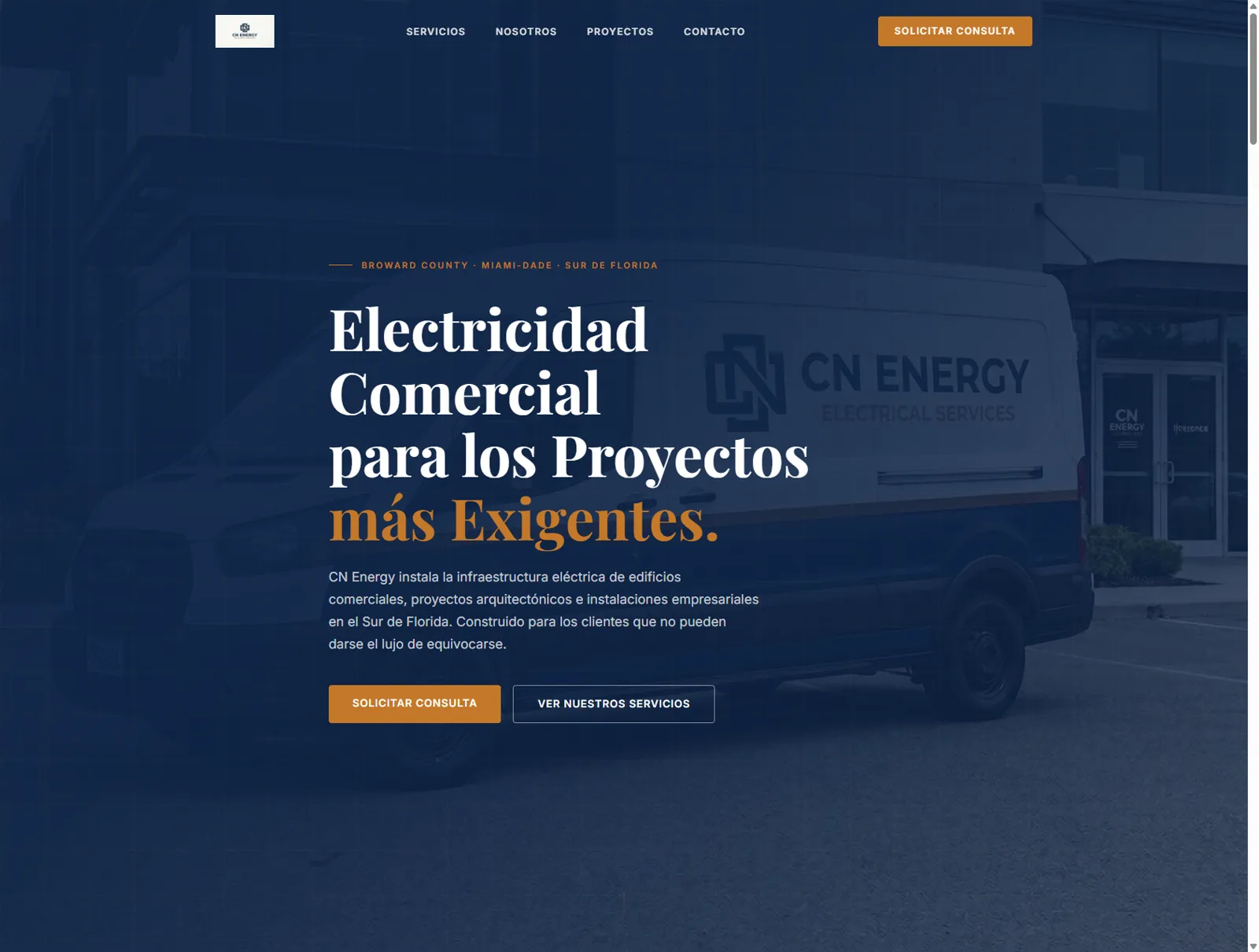 CN Energy website hero